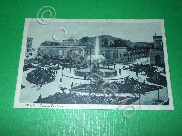 Cartolina Maglie - Piazza Fontana 1946