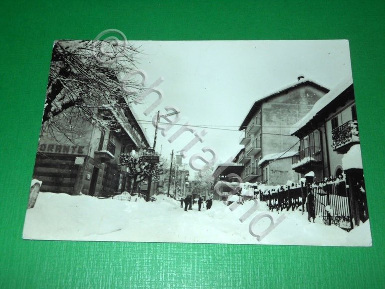 Cartolina Malesco - Via principale - Ristorante Ramo Verde e …