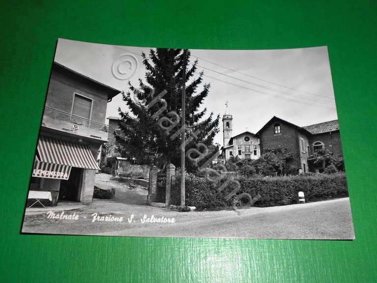 Cartolina Malnate - Frazione S. Salvatore 1955 ca.