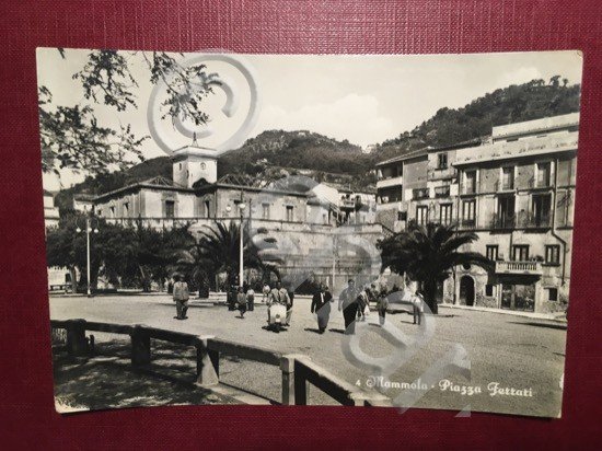 Cartolina Mammola - Piazza Ferrari - 1960