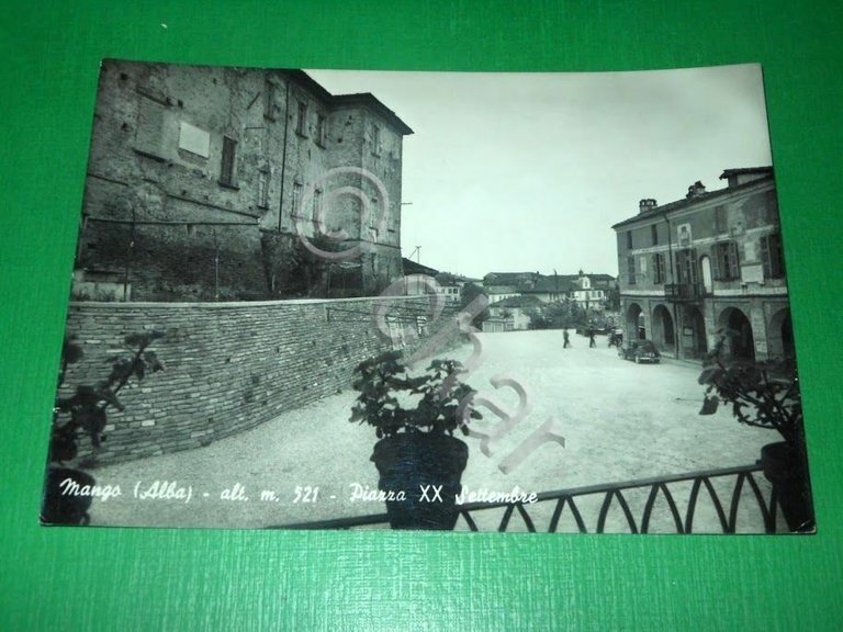 Cartolina Mango ( Alba Cuneo ) - Piazza XX Settembre …