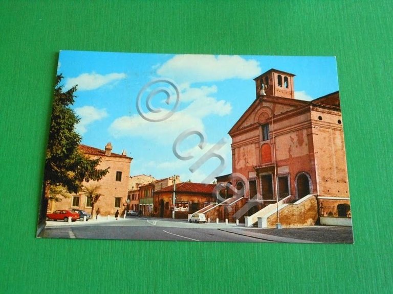 Cartolina Mantova - Chiesa di S. Sebastiano e Casa di …