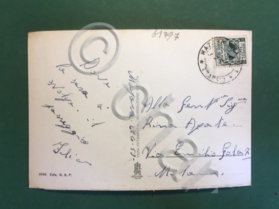 Cartolina Marara Del Vallo - Lungomare e Foce Del Mararo …