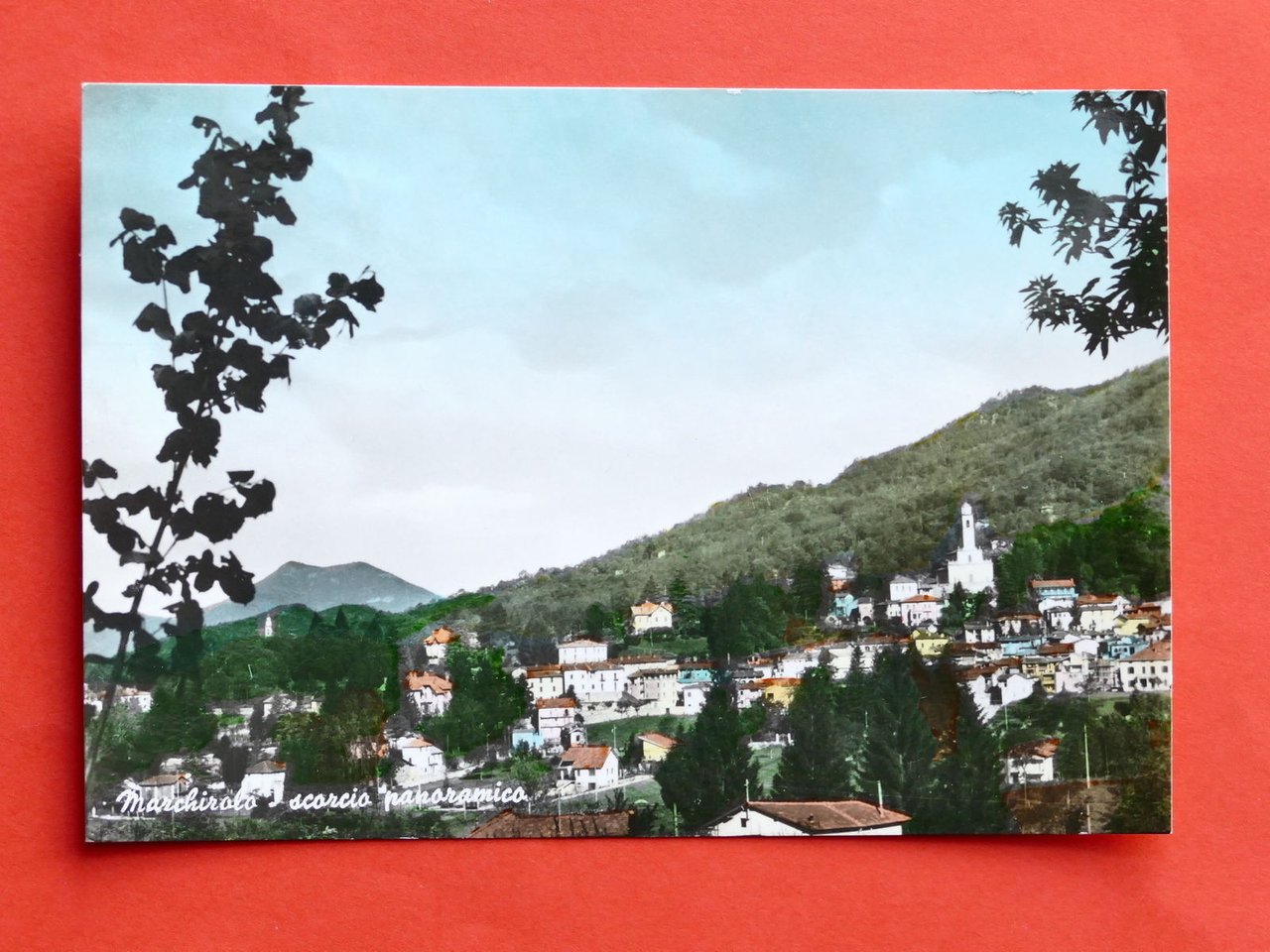 Cartolina Marchirolo - Scorcio panoramico - 1966.