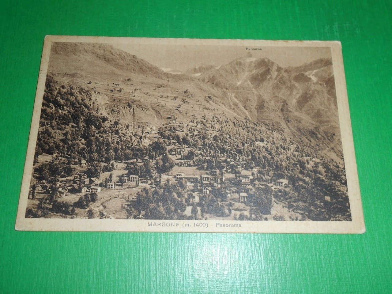 Cartolina Margone - Panorama 1939.