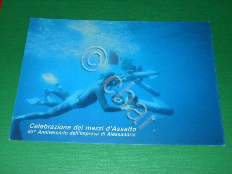 Cartolina Marina - Celebrazione dei mezzi d' Assalto - Impresa …