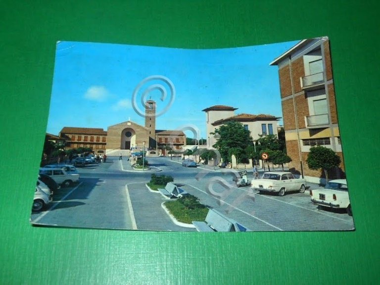 Cartolina Marina di Grosseto - Via Cadorna 1965 ca