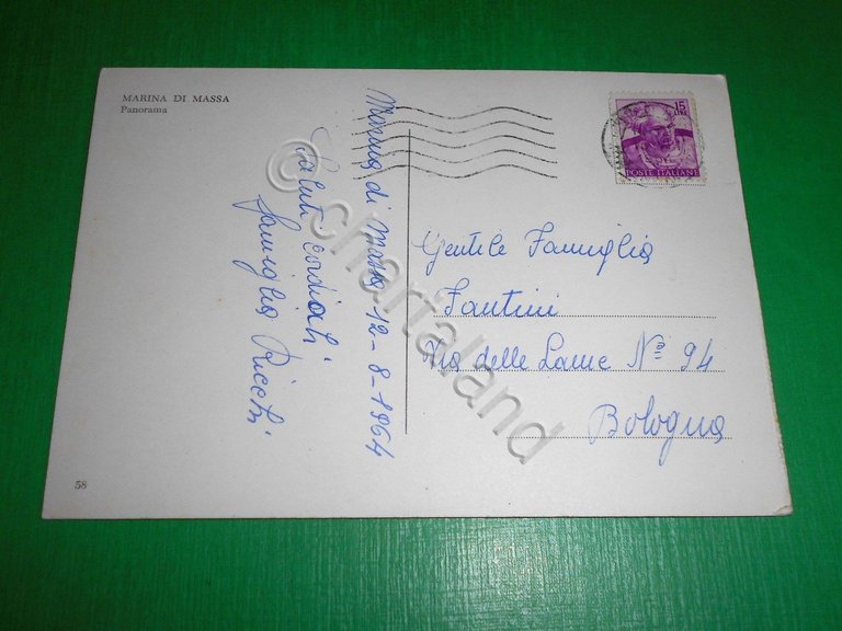 Cartolina Marina di Massa - Panorama 1964 | Immagine Gallery 4