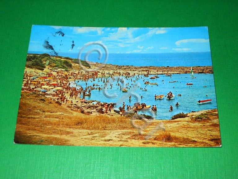 Cartolina Marina di Pulsano - Taranto - La spiaggia del … | Immagine Gallery 2