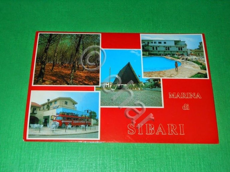 Cartolina Marina di Sibari ( Cosenza ) - Vedute diverse …