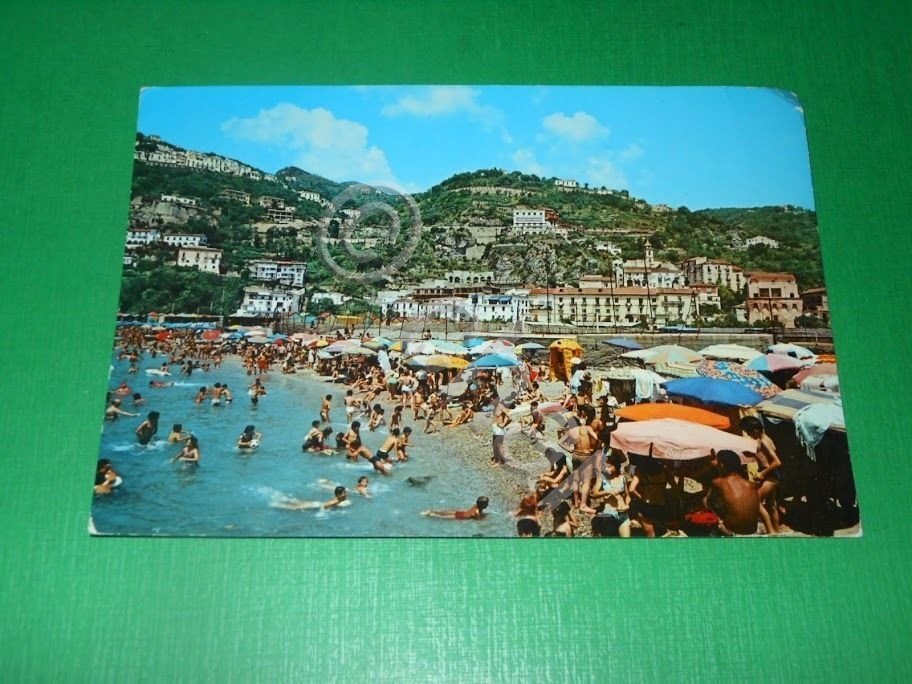 Cartolina Marina di Vietri ( Salerno ) - Spiaggia di …