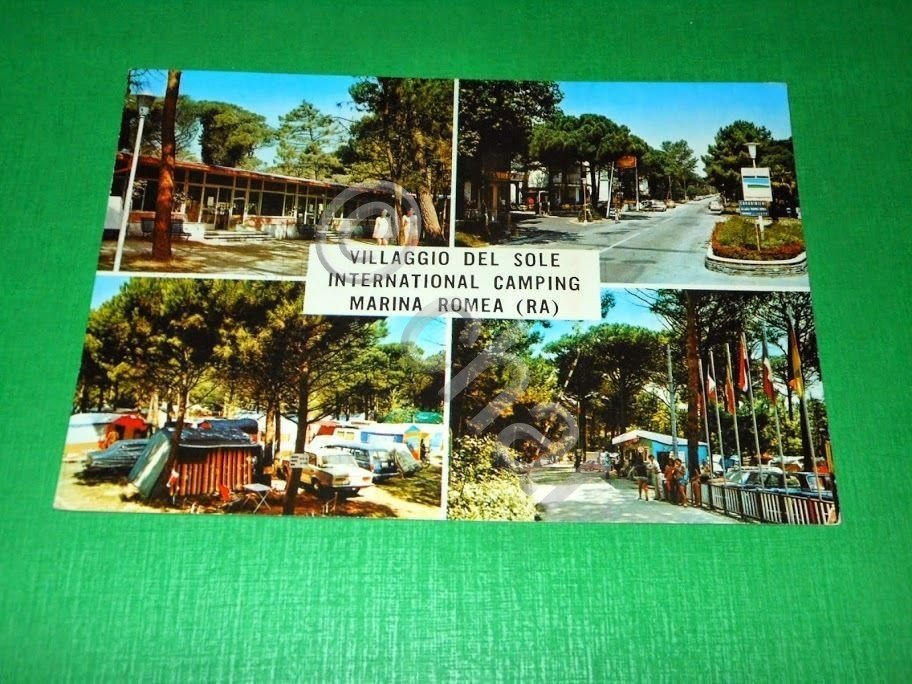 Cartolina Marina Romea - Camping Villaggio del Sole - Vedute …