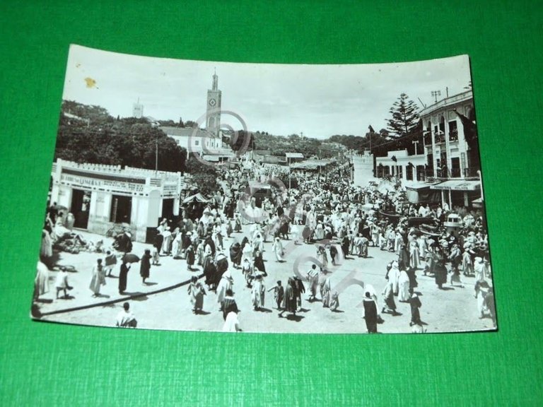 Cartolina Marocco Tangeri - Processione / Tanger - Passage des …