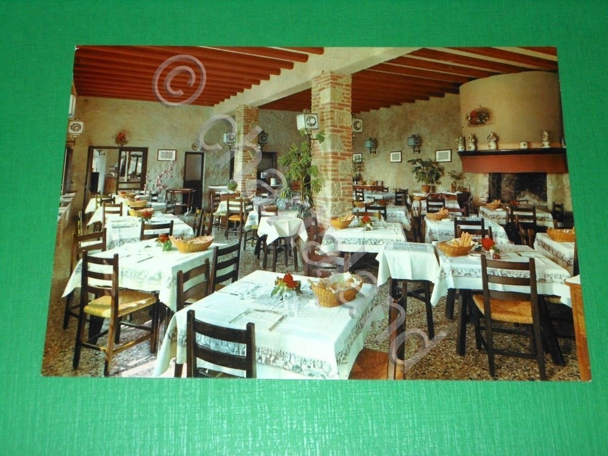 Cartolina Marostica - Castello Superiore - Ristorante Taverna de Marostega …