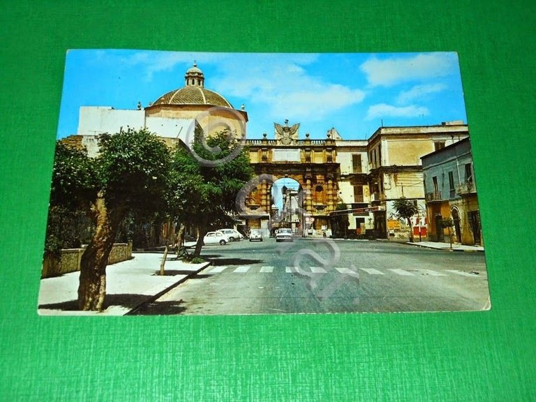 Cartolina Marsala - Porta Garibaldi 1972