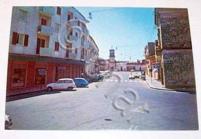 Cartolina Martano P.za Assunta Lecce 1964.