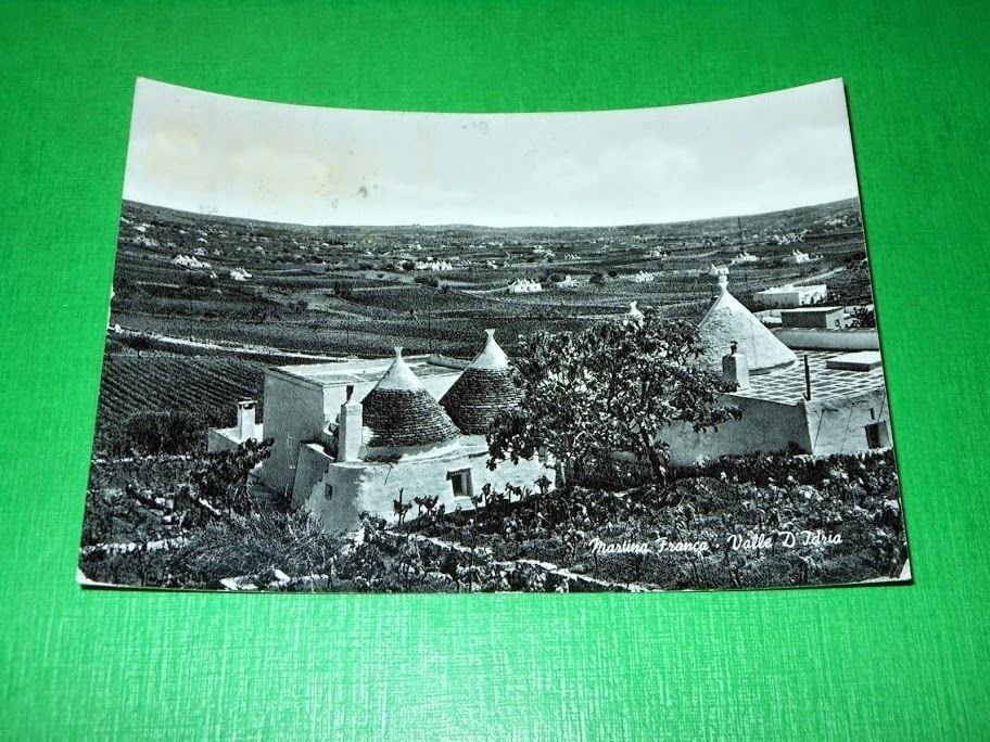Cartolina Martina Franca - Valle d' Idria - Scorcio panoramico …