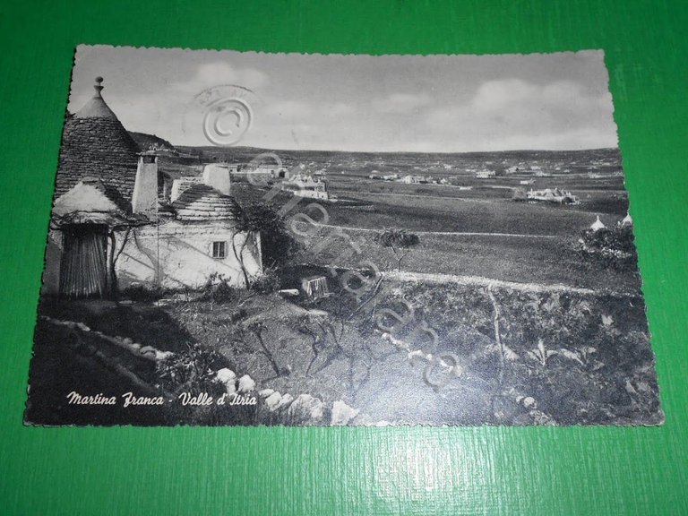 Cartolina Martina Franca - Valle d' Itria 1955