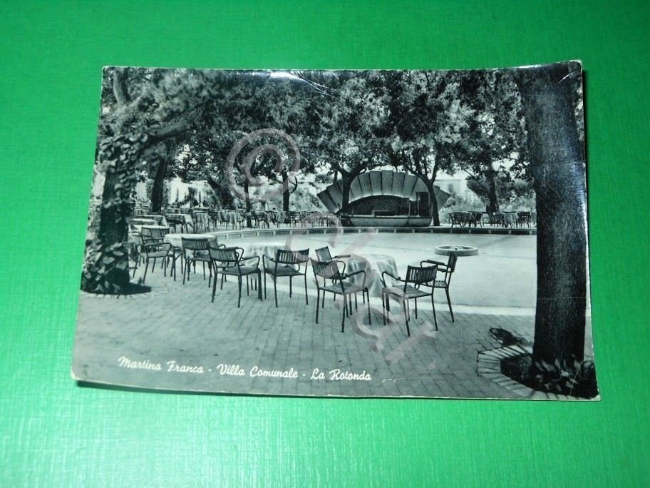 Cartolina Martina Franca ( Taranto ) - Villa Comunale - …