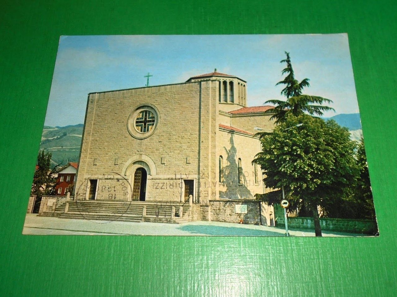 Cartolina Marzabotto - Chiesa Parrocchiale 1980.