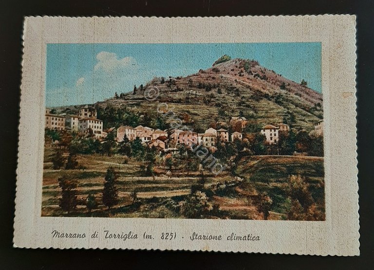 Cartolina Marzano di Torriglia - Stazione Climatica - 1959