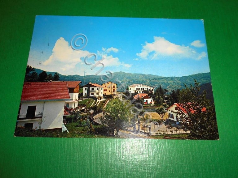 Cartolina Marzano ( Genova ) - Scorcio panoramico - 1973