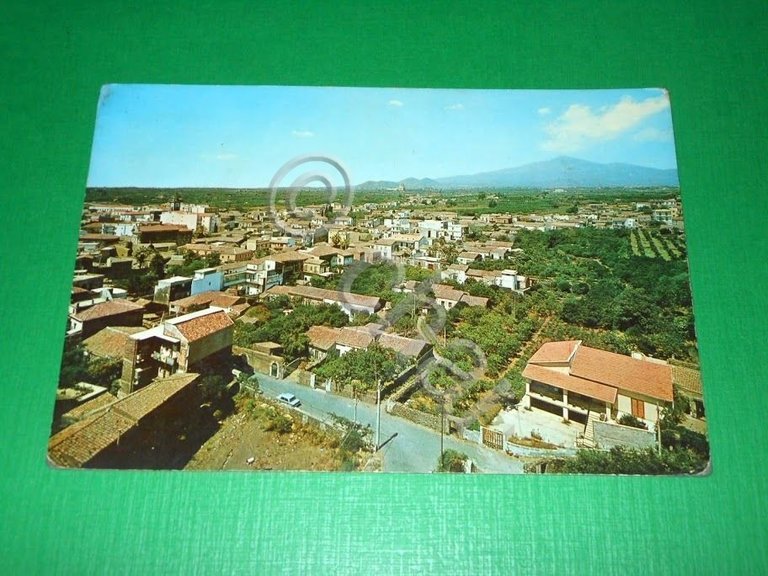 Cartolina Mascalucia - Panorama 1975 ca