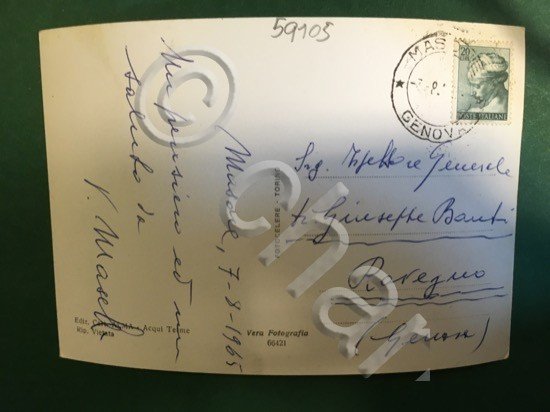 Cartolina Masone - Villini Del Pozzo - 1965