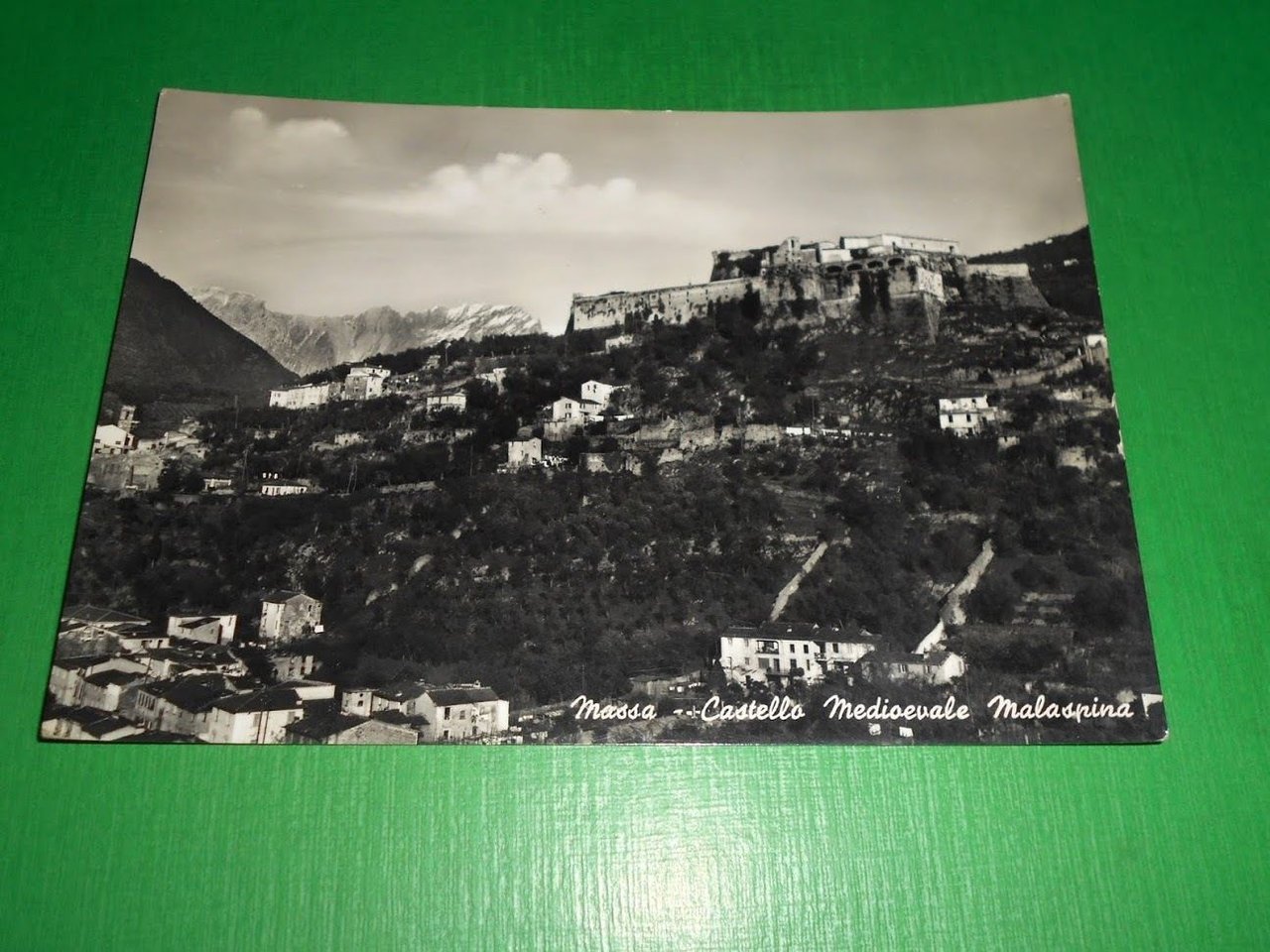 Cartolina Massa - Castello Medioevale Malaspina 1960 ca.