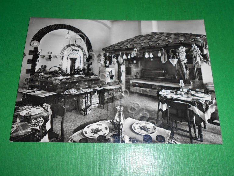 Cartolina Massa Lubrense - Hotel Ristorante Peppino Franceschiello 1960 ca