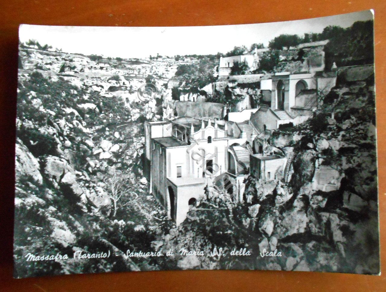 Cartolina Massafra (Taranto) - Santuario di Maria SS. della Scala … | Immagine principale