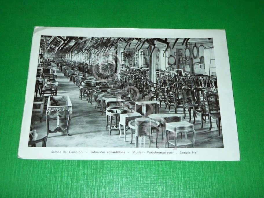 Cartolina Meda - Fabbrica Mobili e Sedie di Stile P. …