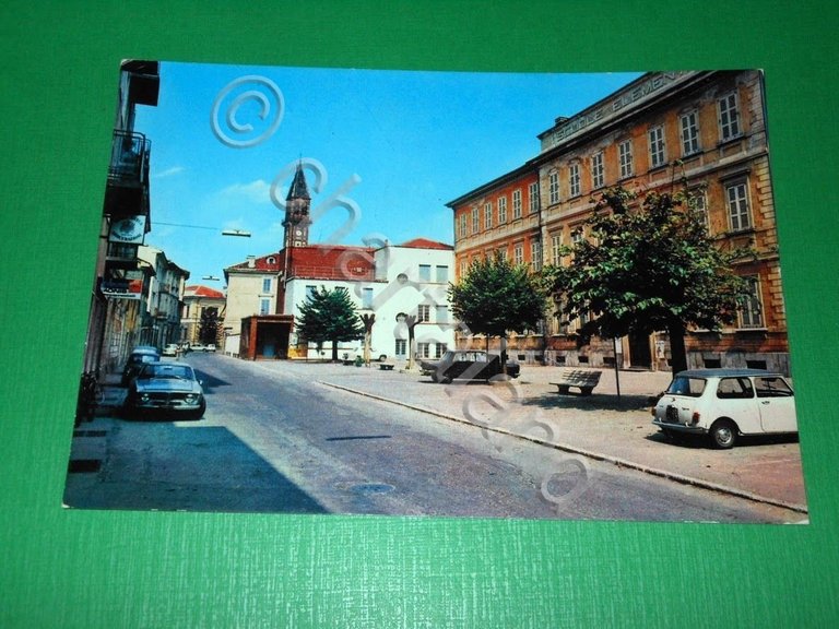 Cartolina Mede Lomellina - Scuole Elementari 1965 ca.