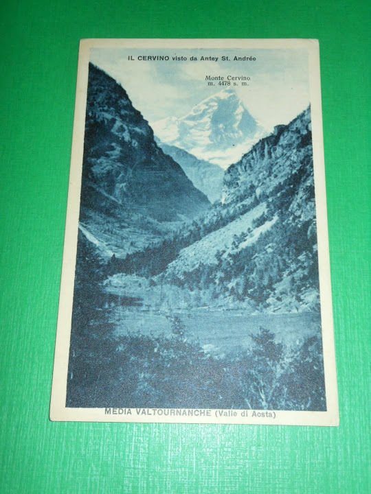 Cartolina Media Valtournanche ( Valle d' Aosta ) - Panorama …
