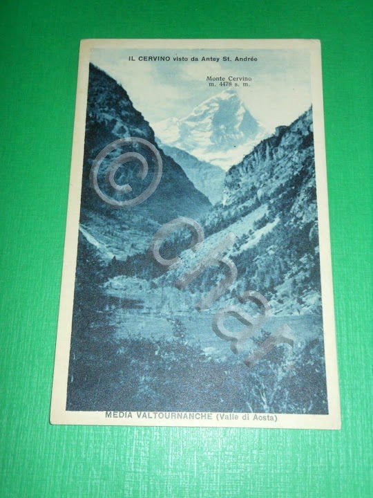 Cartolina Media Valtournanche ( Valle d' Aosta ) - Panorama …