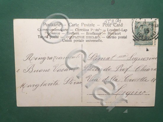 Cartolina Meignon - 1915