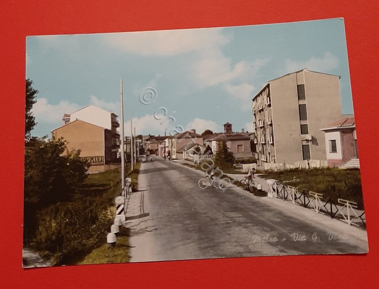 Cartolina Melzo - Via G. Verdi - 1978
