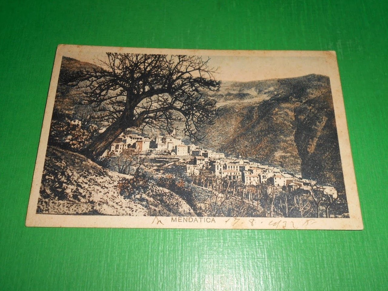 Cartolina Mendatica - Scorcio panoramico 1932.
