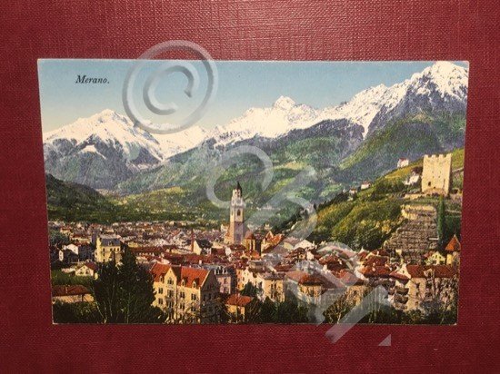 Cartolina Merano - Panorama - 1926 ca.