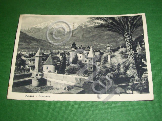 Cartolina Merano - Panorama 1938