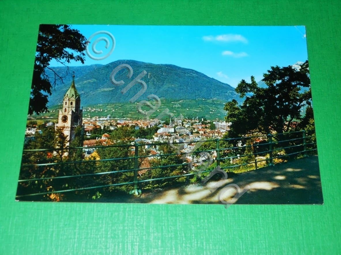 Cartolina Merano - Panorama 1971.