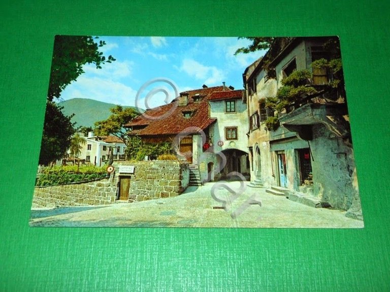 Cartolina Merano - Vicolo Passiria 1960 ca.