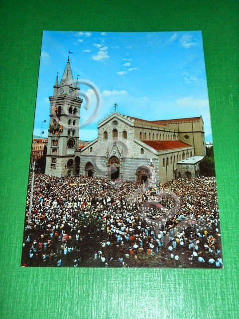 Cartolina Messina - Agosto Messinese - La Vara in Piazza …