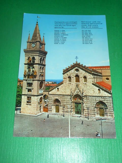 Cartolina Messina - Cattedrale 1980.