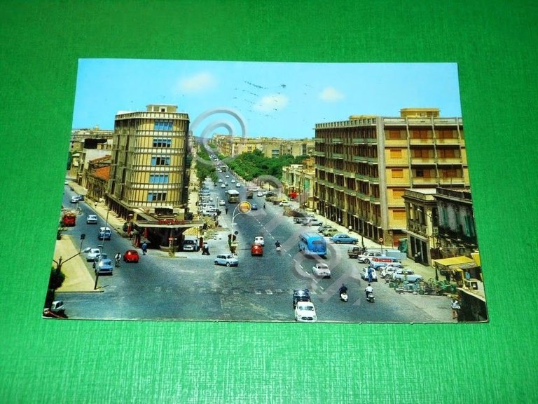 Cartolina Messina - Il Viale S. Martino 1965 | Immagine Gallery 2