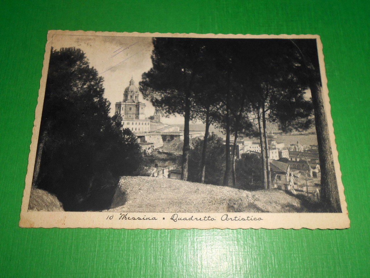 Cartolina Messina - Quadretto artistico 1941.