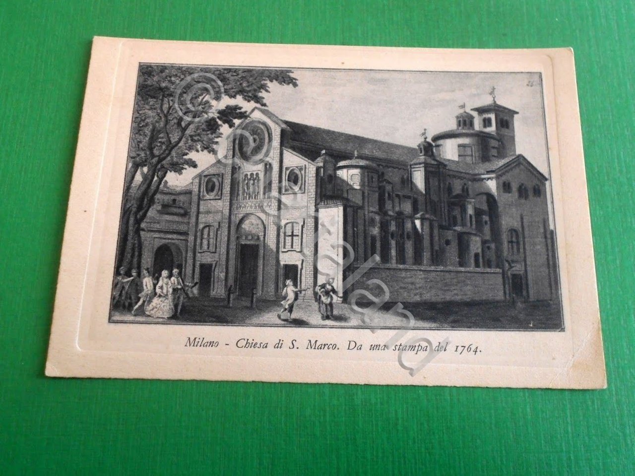 Cartolina Milano - Chiesa di S. Marco ( da una …