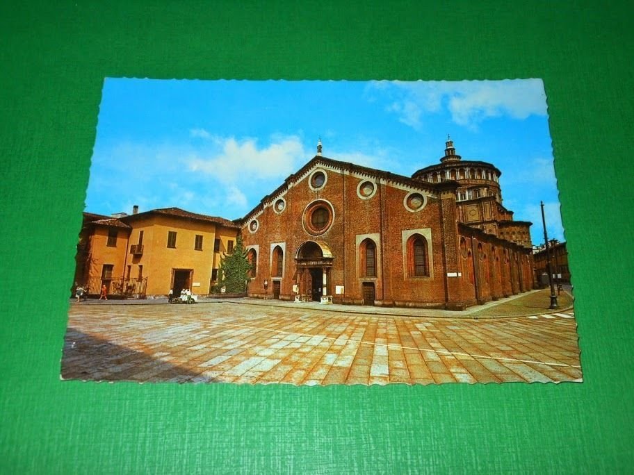 Cartolina Milano - Chiesa di Santa Maria delle Grazie 1960 …