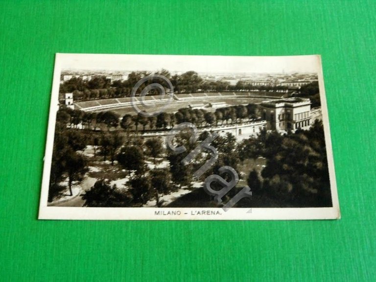 Cartolina Milano - L'Arena 1930 ca