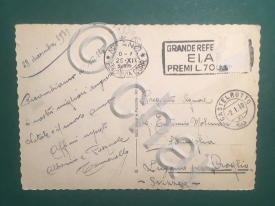 Cartolina Milano - Largo S. Babila - Corso Del Littorio …